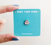 Super tiny enamel pin