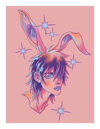 Image 2 of "Bunny Boy" Print