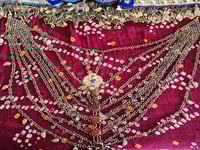 Image 4 of Vintage Kuchi Long Pendant and Chain Neckpiece (TJ025)