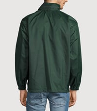 Image 4 of Blank Windbreaker: Bottle Green