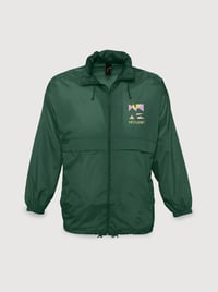 Image 2 of Blank Windbreaker: Bottle Green