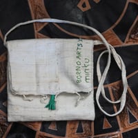 Image 2 of Borno Arts X Minku hemp-fabric bag