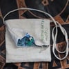 Borno Arts X Minku hemp-fabric bag