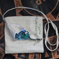 Image 1 of Borno Arts X Minku hemp-fabric bag