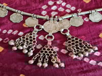 Image 1 of Vintage Indian Style Pendant and Coin Neckpiece (TJ026)