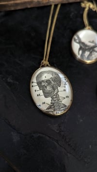 Image 2 of Antique bookplate engraving pendants