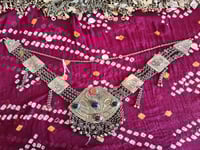 Image 2 of Vintage Kuchi Long Pendant and Chain Neckpiece (TJ030)
