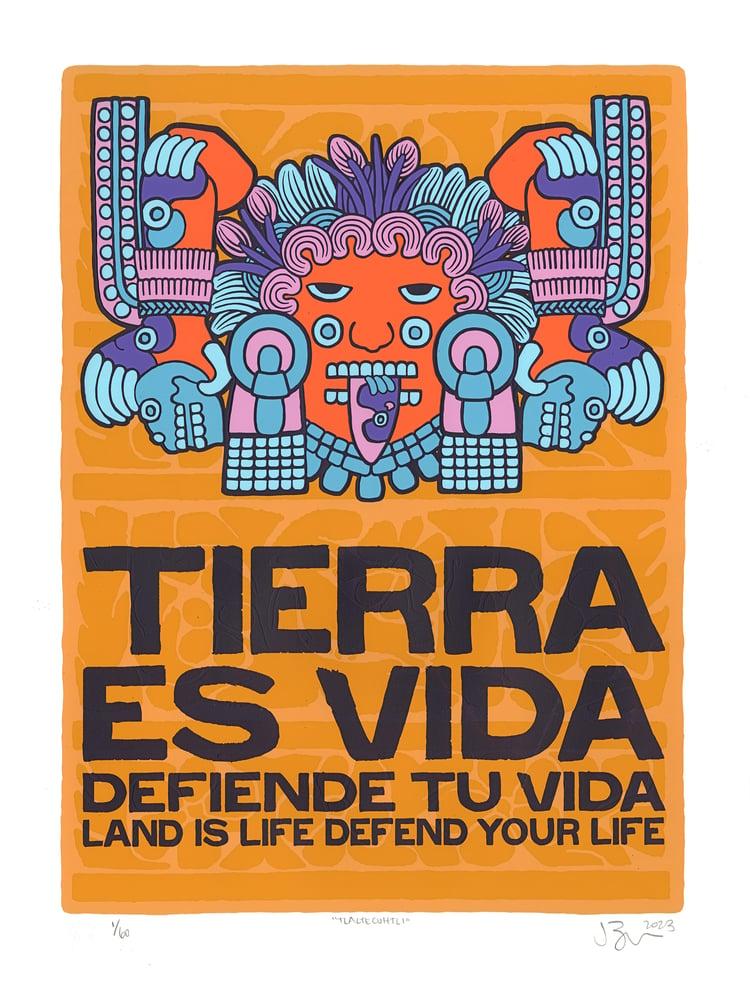 Image of Tlaltecuhtli  - Tierra es Vida (Large print, 2023)