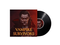 Image of Vampire Survivors -  Reincarnated Echoes & Vempair Survaivors - Double Sided Black 7"