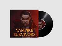 Image of Vampire Survivors -  Reincarnated Echoes & Vempair Survaivors - Double Sided Black 7"