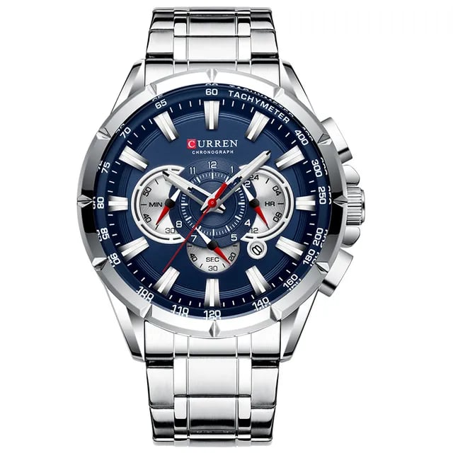 AquaChrono™ Curren Men's Luxury Chronograph Quartz Watch