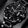 PrestigeCraft™ Luxury Stainless Steel Quartz Men's Wrist Watch