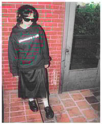 BLACK LOGO HOODIE