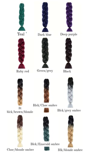 Image of Custom Made Synthetic Dread Sets 