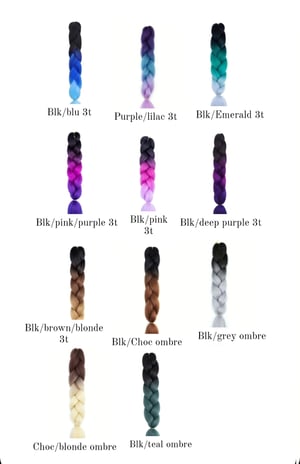 Image of Synthetic hair (single pack) 