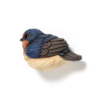 Image 3 of Mini Bird: Barn Swallow by Calvin Ma 