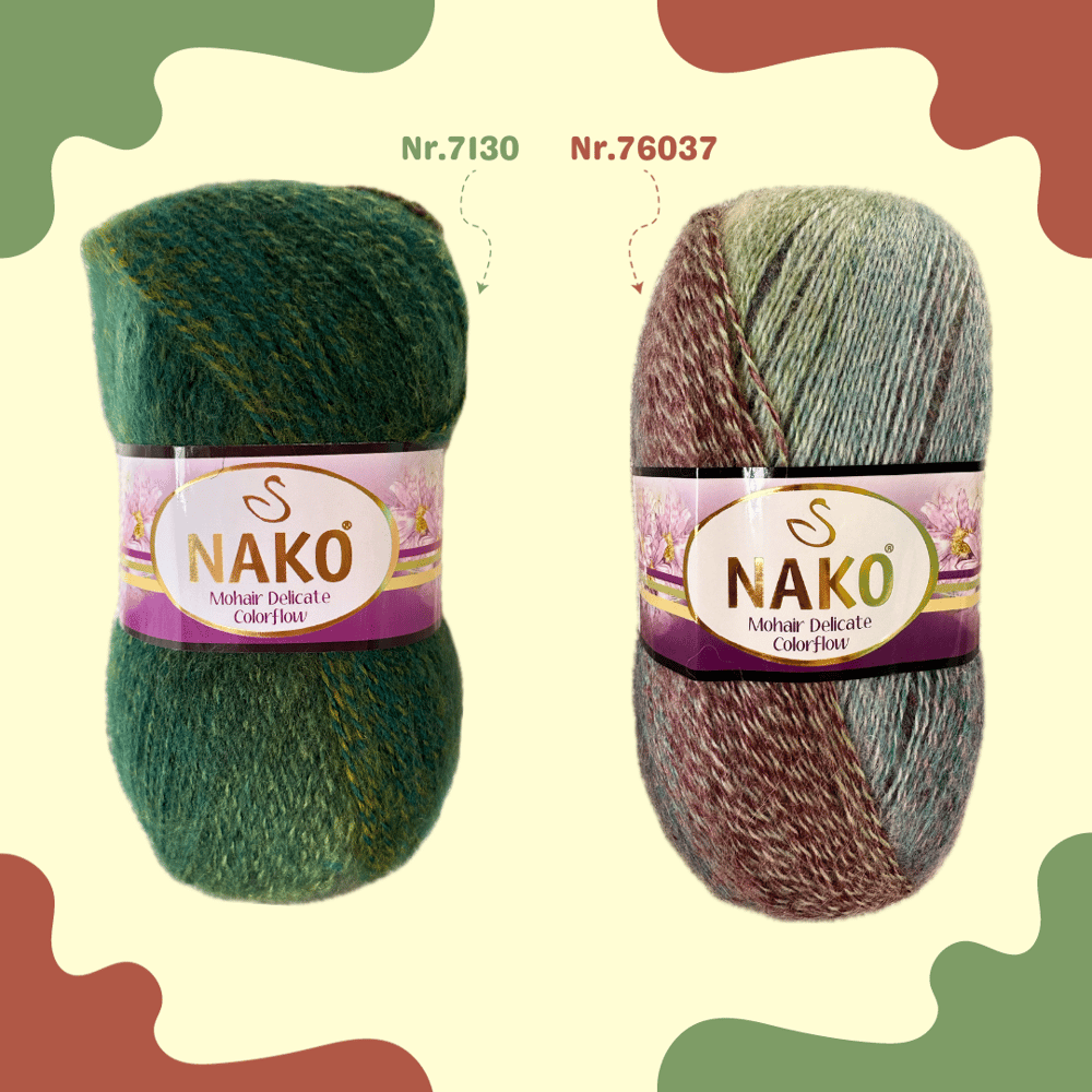 Image of NAKO Mohair Delicate Colorflow