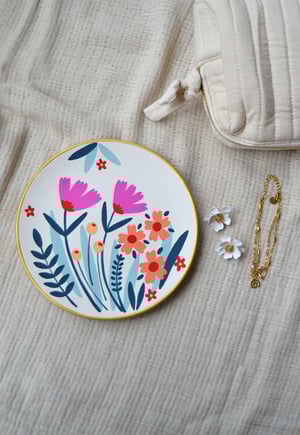 Image of PLATO DE CERÁMICA PINTADO A MANO - 67