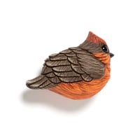 Image 3 of Mini Bird: Vermilion Flycatcher by Calvin Ma 