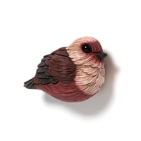 Image 2 of Mini Bird: Pink-Headed Warbler by Calvin Ma 