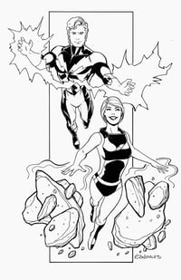Lightning Lad & Light Lass - Legion of Super-Heroes