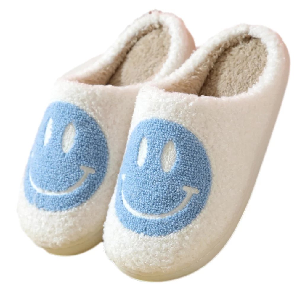 Image of Smiley Face Slippers