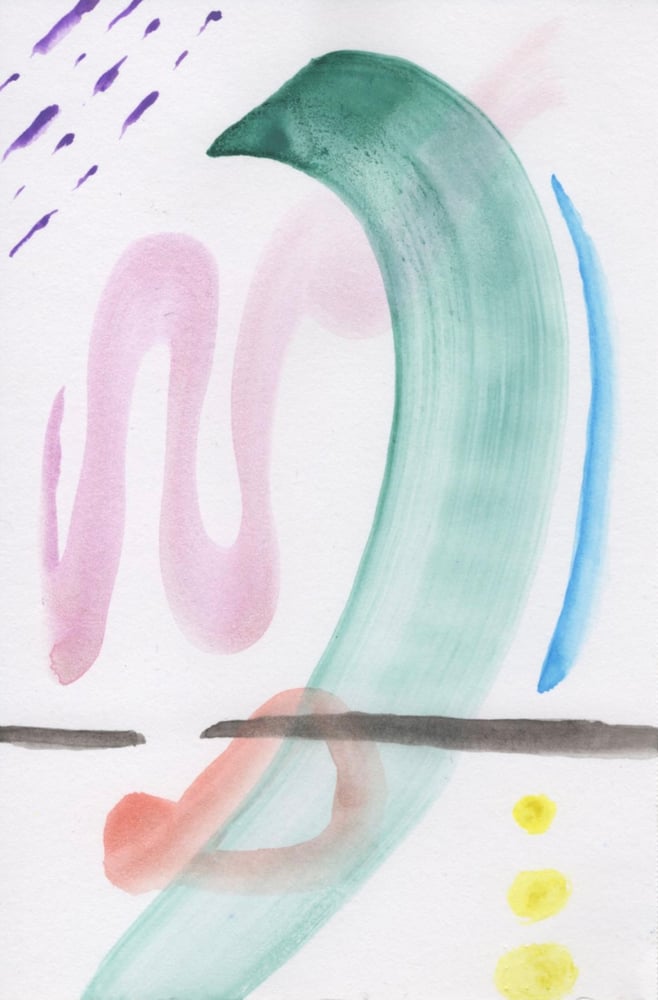 Image of Watercolor Abstracts II