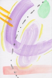 Image of Watercolor Abstracts II
