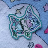 Mini Split Kitty Sticker