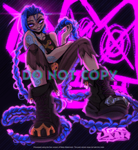 Image 2 of Arcane Jinx Print HOLO