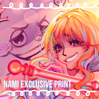 Image 1 of EXCLUSIVE Golden Nami Print 