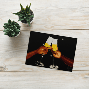 Image of Cheers- Greeting Cards (Pack of 3)