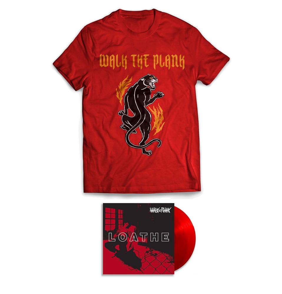 Image of LOATHE Vinyl + Panther T-Shirt Bundle (NEW!)