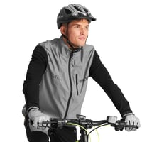 Image 3 of MEN'S REFLECTIVE REVERSIBLE CYCLING VEST XXL