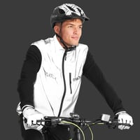 Image 4 of MEN'S REFLECTIVE REVERSIBLE CYCLING VEST XXL