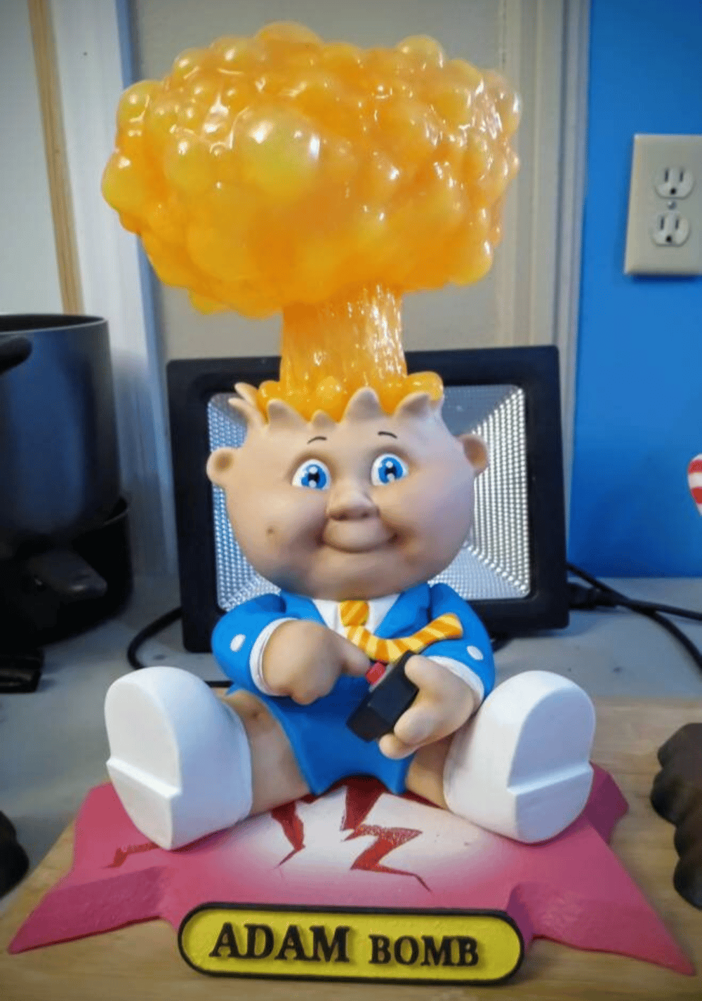 Garbage Pail Kids Adam Bomb
