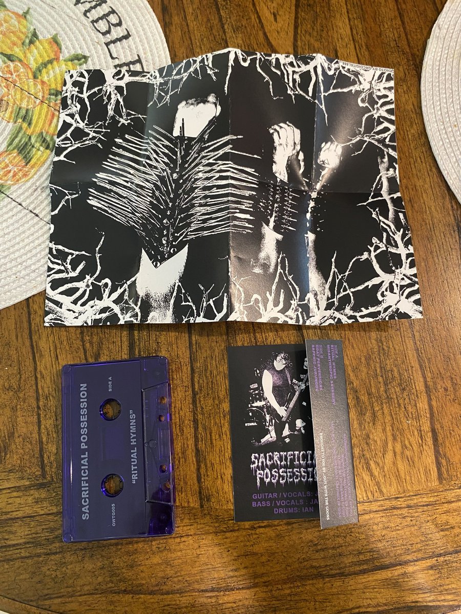 SACRIFICIAL POSSESSION ‘Ritual Hymns’ cassette (EP)