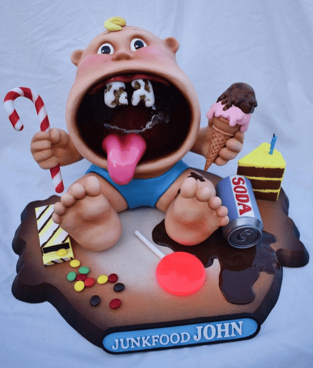 Garbage Pail Kids Junkfood John