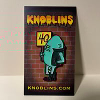 Image 1 of Knoblins enamel pin