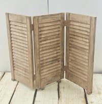 Image 1 of  Wooden screen  vintage 