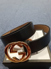 Image 2 of Gucci Belt Gold Buckle