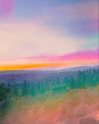 'California Winter Sunset' Print