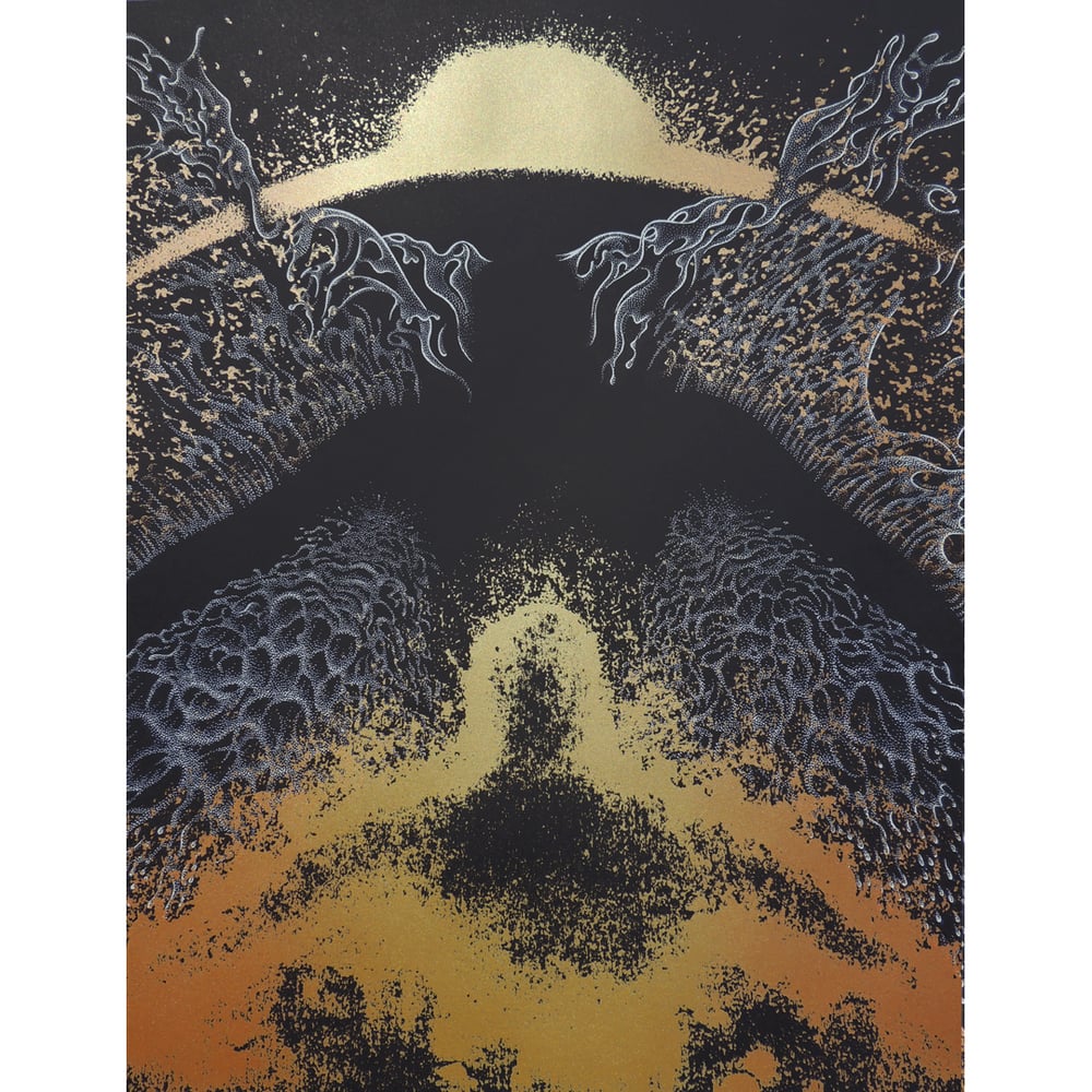 DUALITY:  Swans 2023 European tour poster and Swans art print