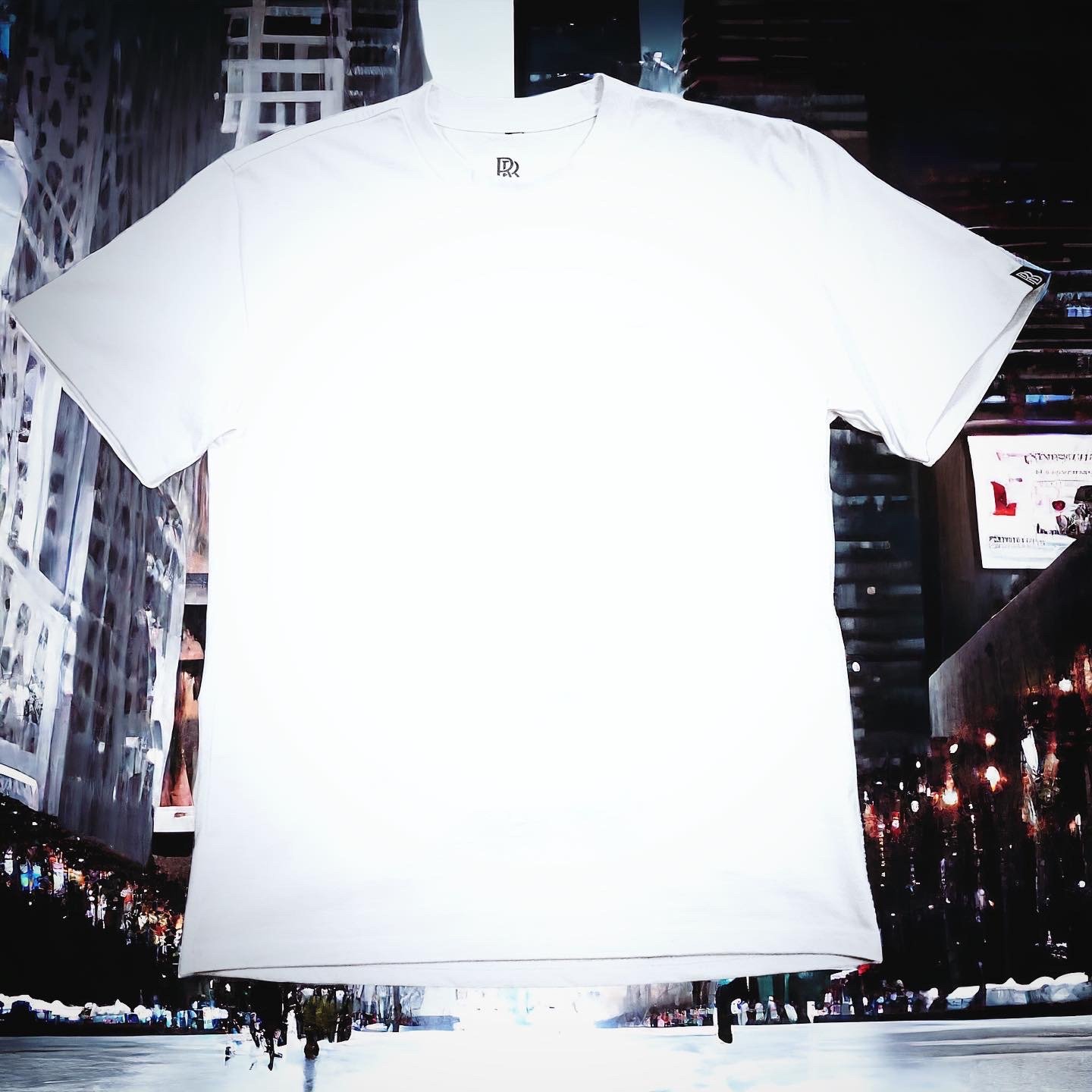 Image of RB EMBROIDERED HEAVYWEIGHT TEE W/W