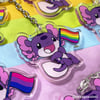 Steve Acrylic LGBTQ+ Pride Charms