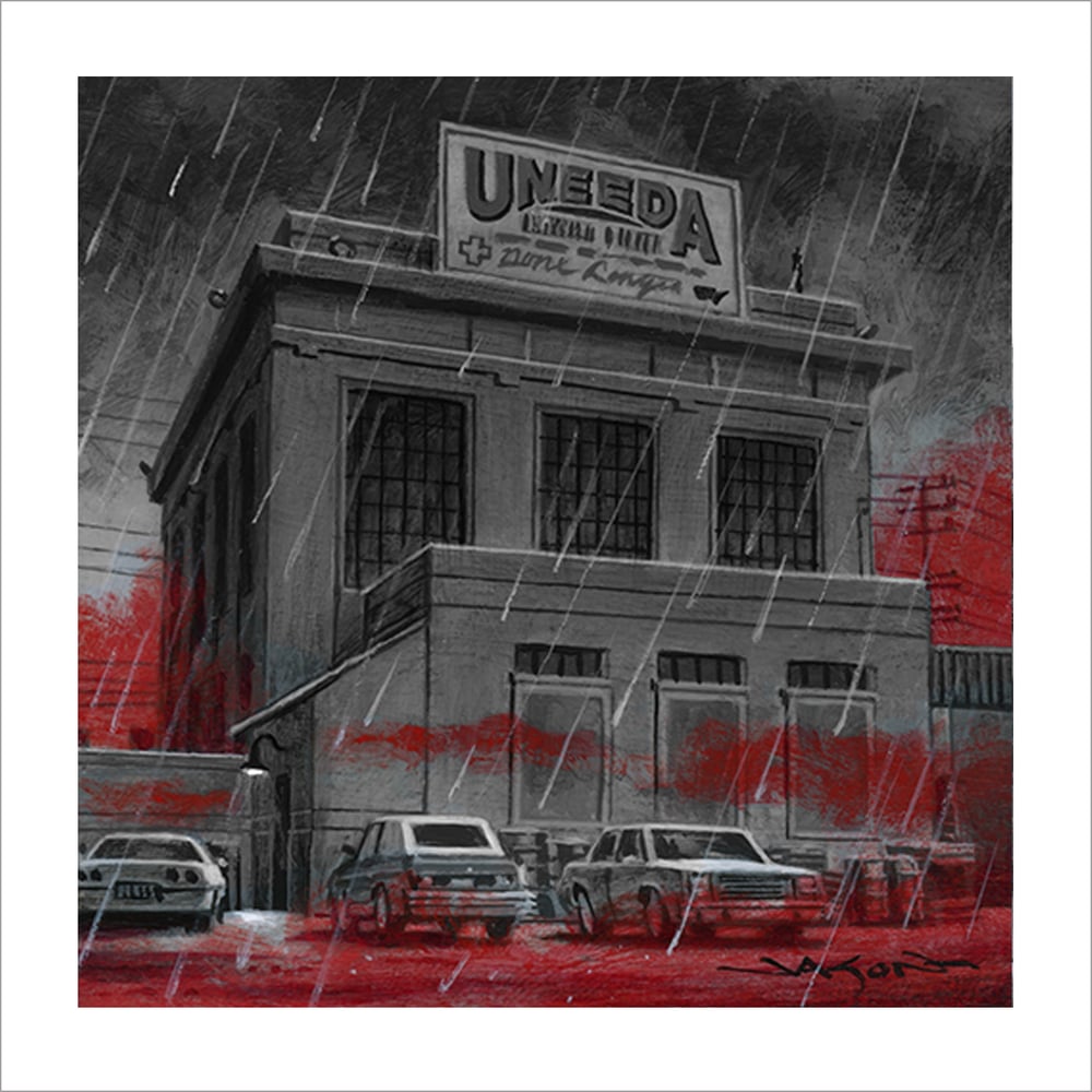 "Uneeda Medical Supplies Warehouse" - 5" x 5" gicleé
