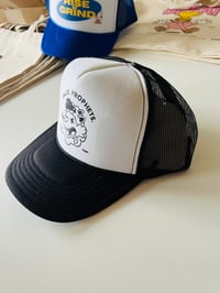 Image 2 of false prophets black trucker hat