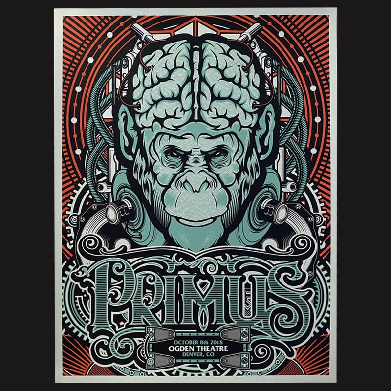 Image of PRIMUS GIG POSTER - OCT 8th 2018