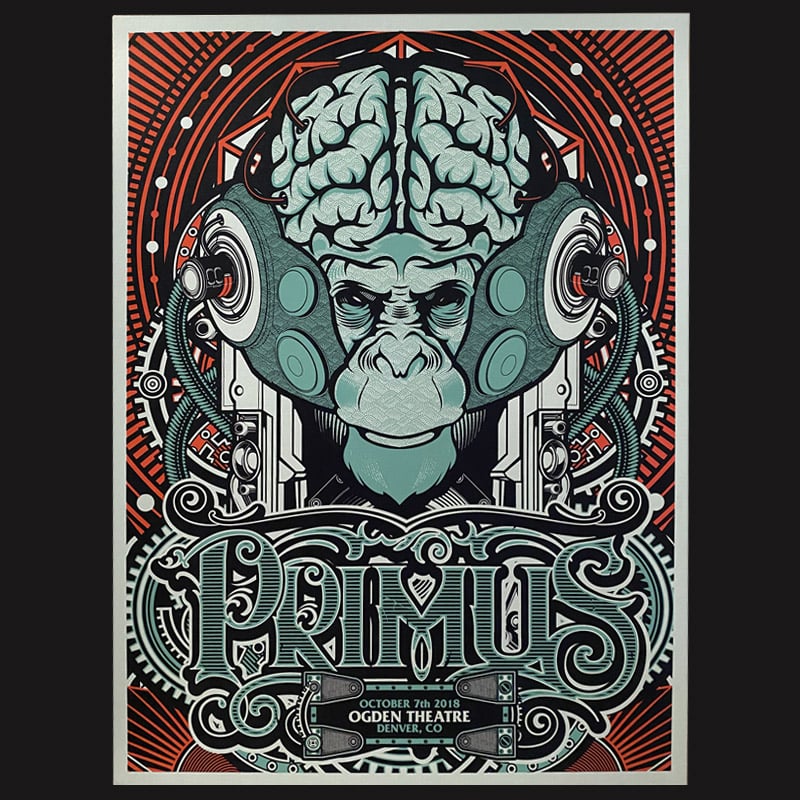 Image of PRIMUS GIG POSTER - OCT 7th 2018