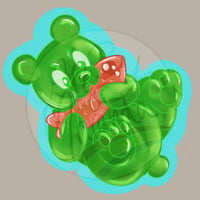 Image 1 of Gummy Bear Sticker